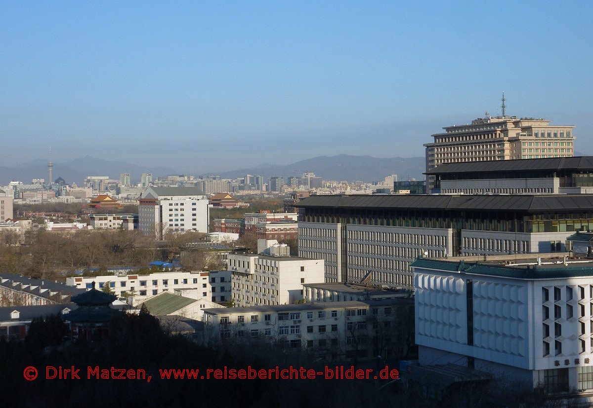 Peking, Blick ber die Stadt