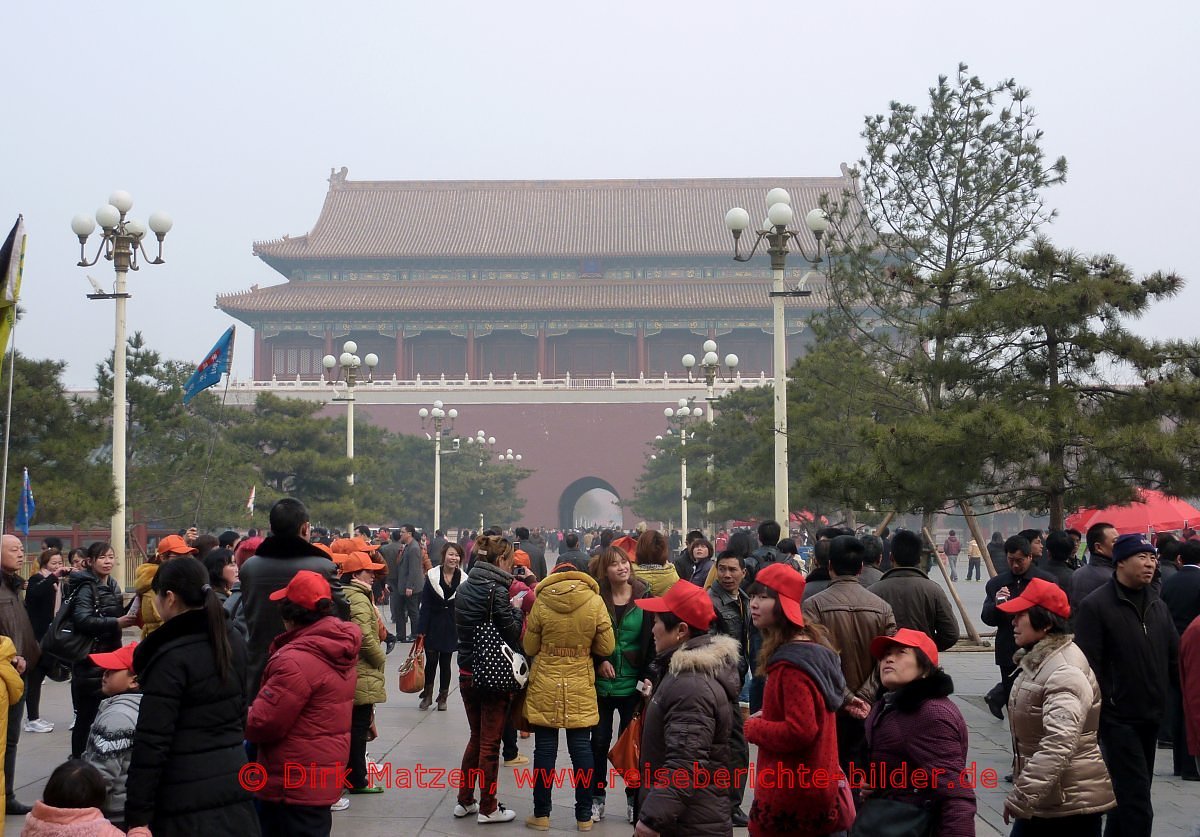 Peking, Ausgang Verbotene Stadt