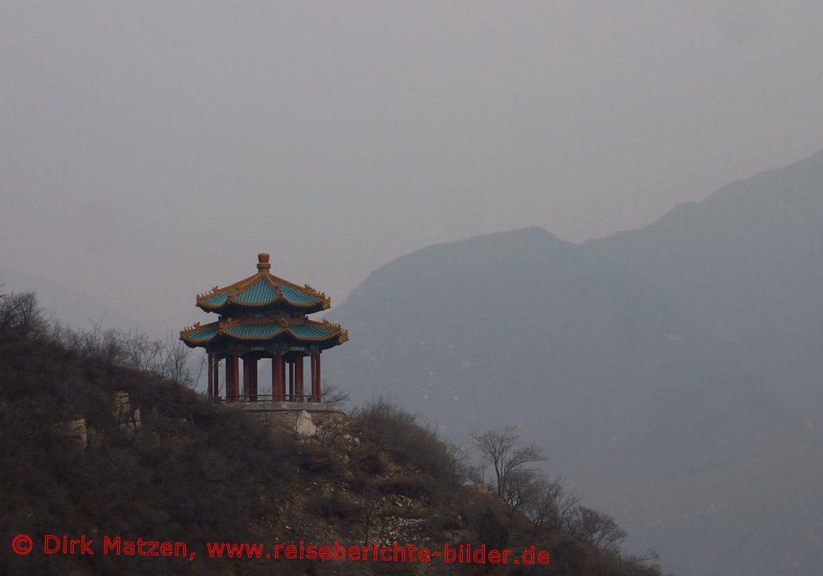 Peking, Chinesische Mauer Pavillon