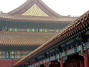 Peking, kaiserpalast-daecher
