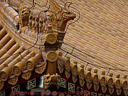 Peking, kaiserpalast-detail-dach
