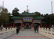 Peking, beihai-park-eingang