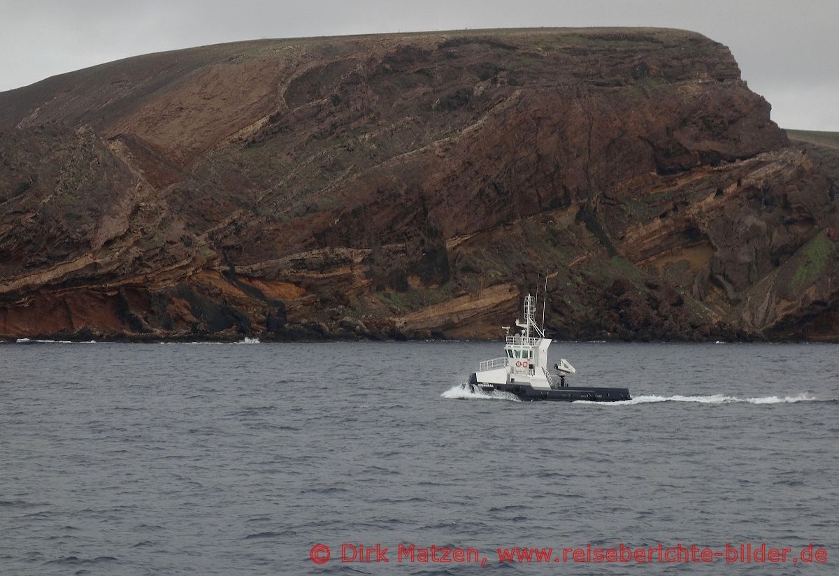 Porto Santo, Anfahrt mit der Fähre