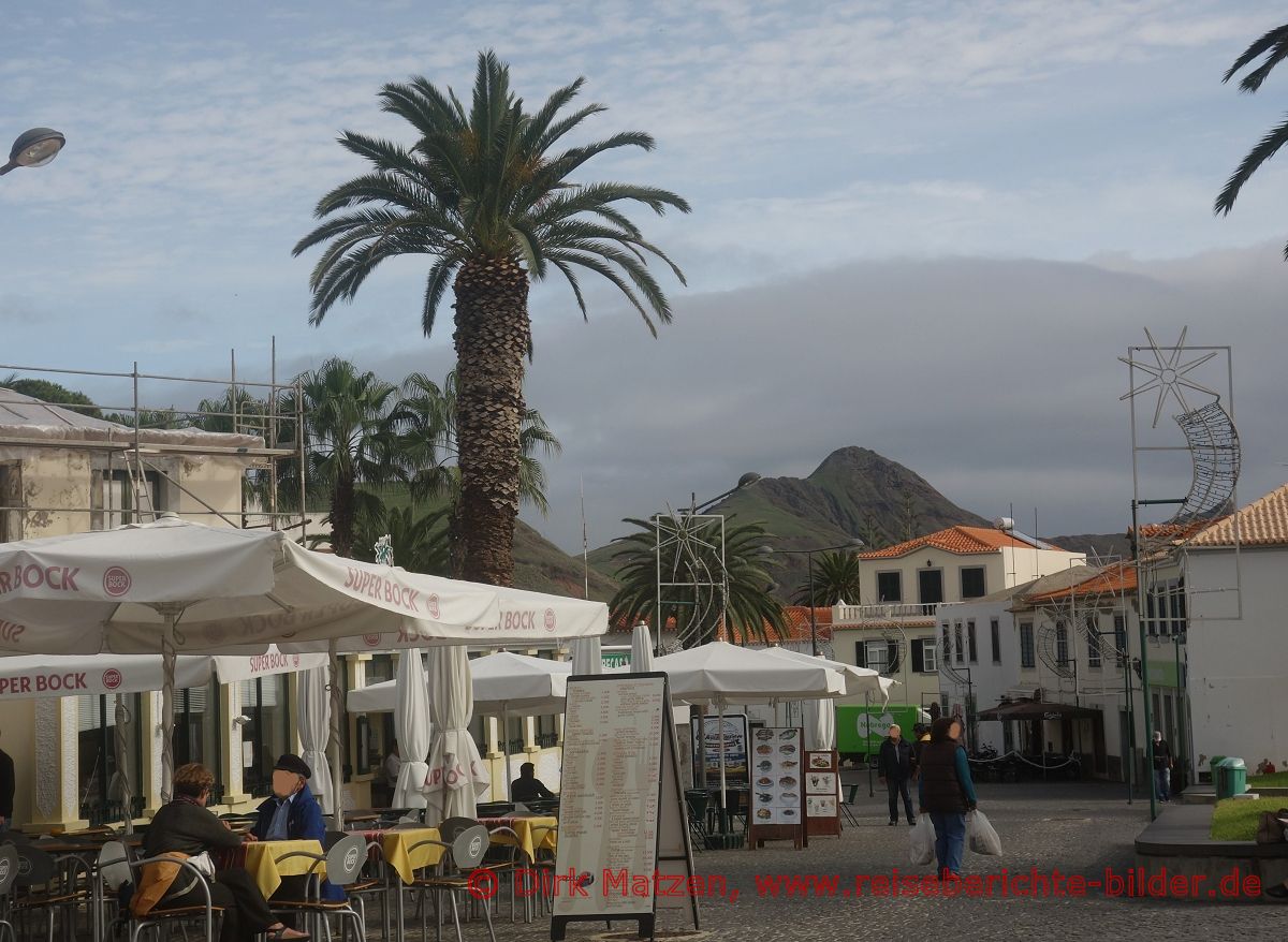 Porto Santo, Vila Baleira, Fussgngerzone