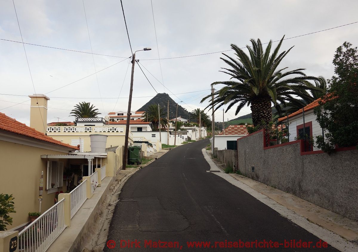 Porto Santo, Vila Baleira, Weg zum Pico Castelo