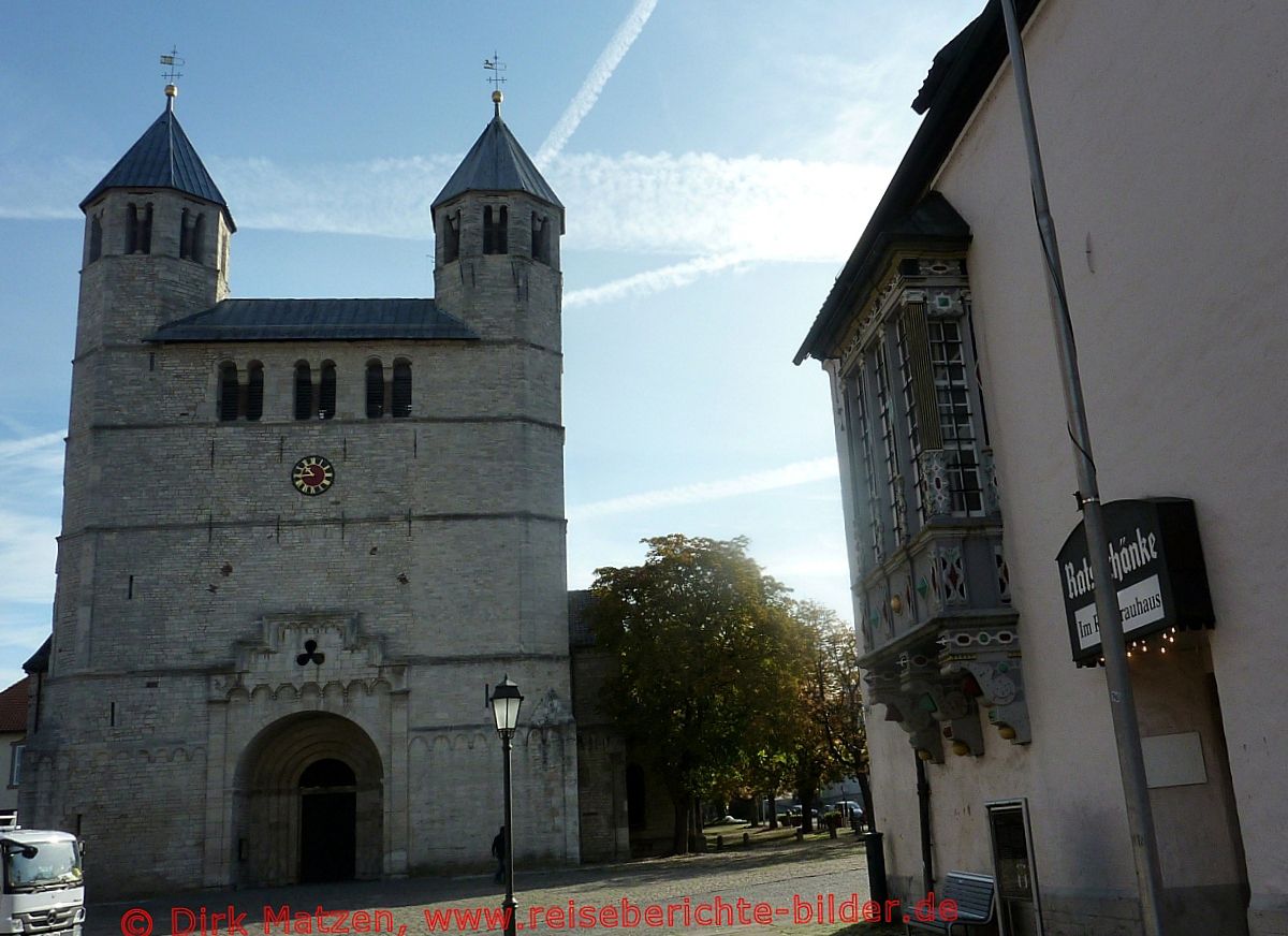 Europa-Radweg R1, Bad Gandersheim, Dom