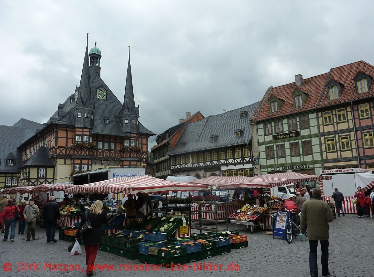 Europa-Radweg R1, Wernigerode, Rathaus