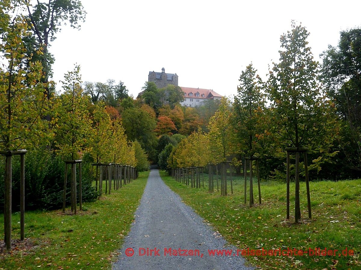 Europa-Radweg R1, Ballenstedt, Schloss