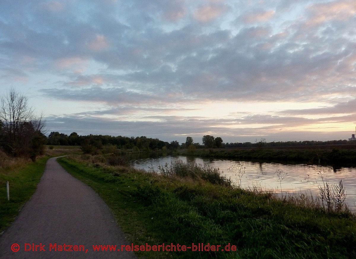 Europa-Radweg R1, an der Saale