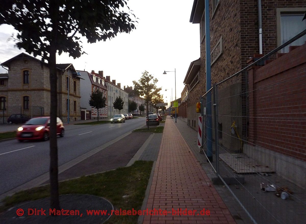 Europa-Radweg R1, Bernburg, Stadteinfahrt