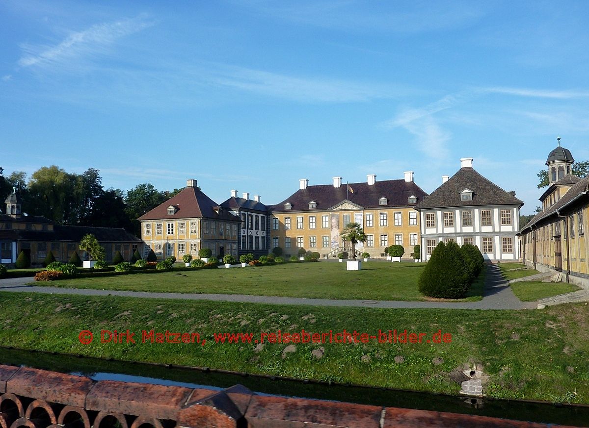 Europa-Radweg R1, Oranienbaum, Schloss
