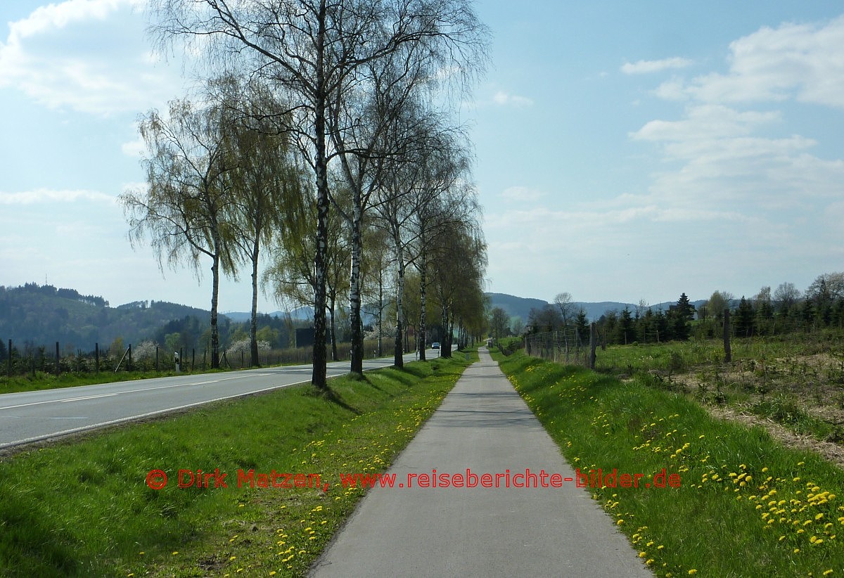 Radtour Ruhrtalradweg, Radweg Stockhausen