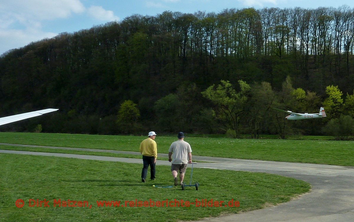 Radtour Ruhrtalradweg, Oeventrop Segelflugplatz