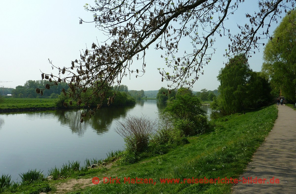 Radtour Ruhrtalradweg, bei Essen-Steele