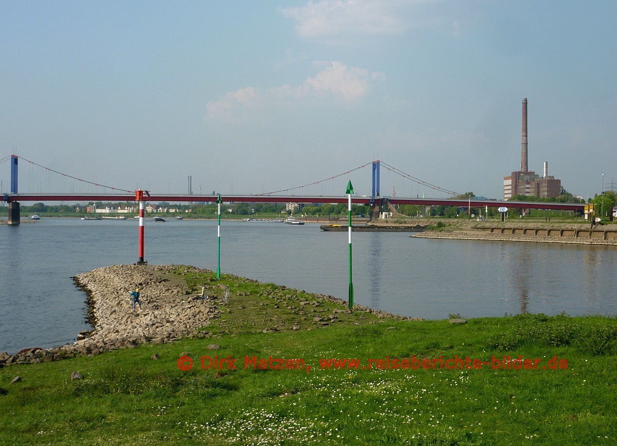 Radtour Ruhrtalradweg, Ruhrmndung in Rhein