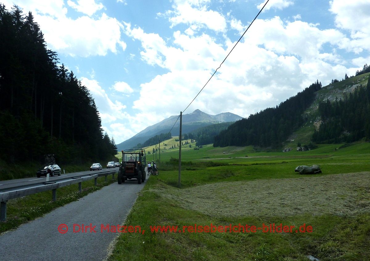 Transalp, Grenze Italien