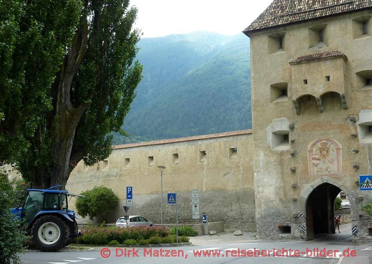 Transalp, Glurns Stadtmauer