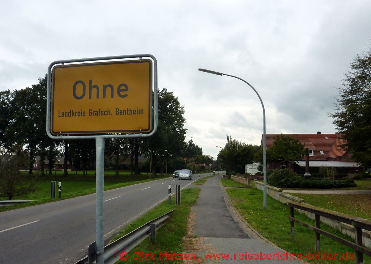 Vechtetal-Route, Dorf Ohne