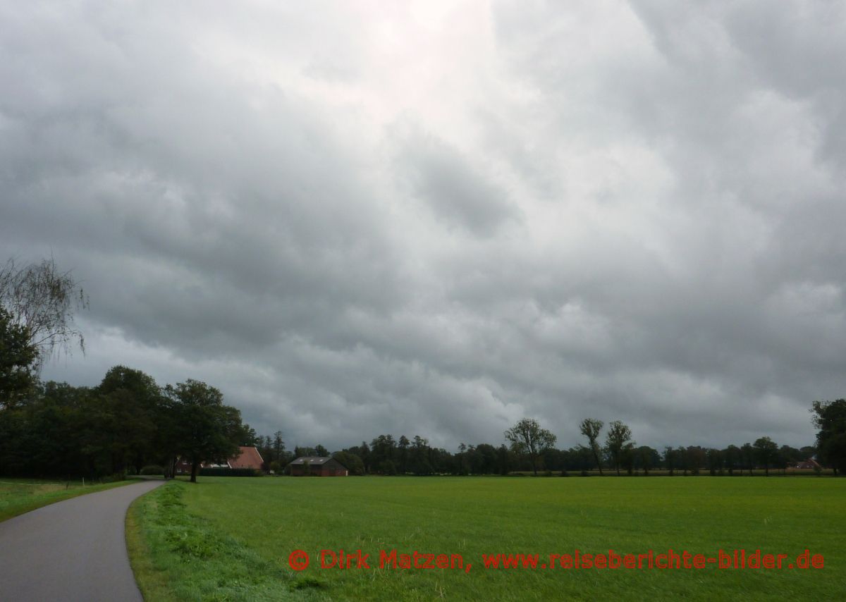 Vechtetal-Route, Regenwolken