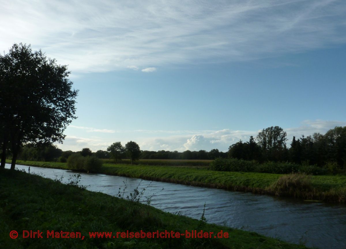 Vechtetal-Route, Radweg an der Vechte