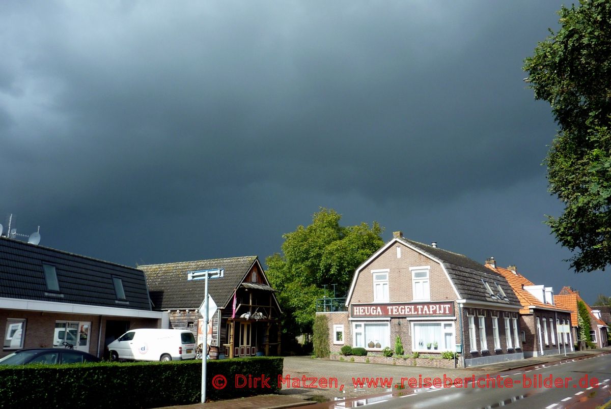 Ommen, Regenwolken