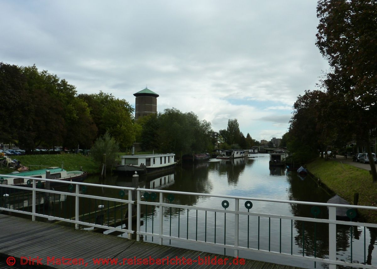 Zwolle, Gracht Hausboote