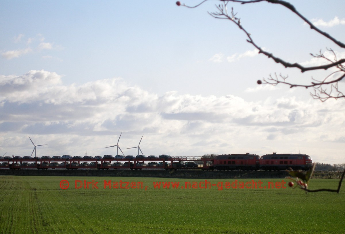 Grenzroute, Autoreisezug nach Sylt