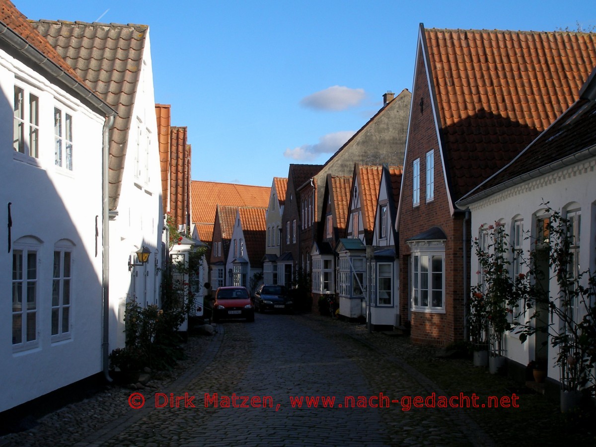 Grenzroute, Wohnstraße in Tondern
