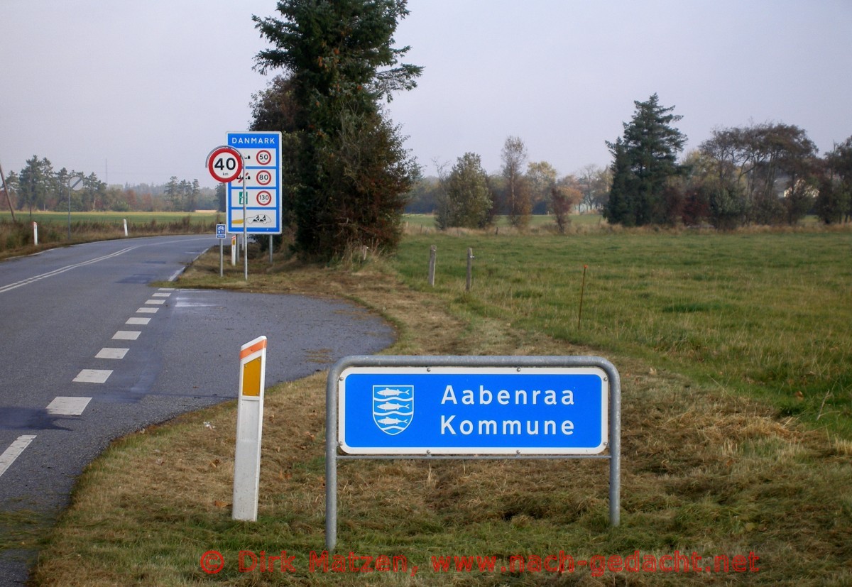 Grenzroute, Grenzübergang bei Pebersmark
