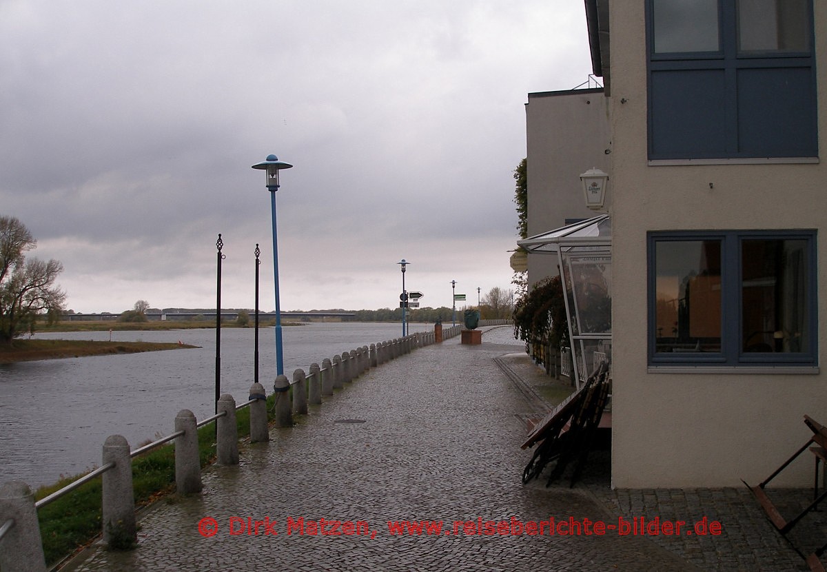 Wittenberge Hafenpromenade