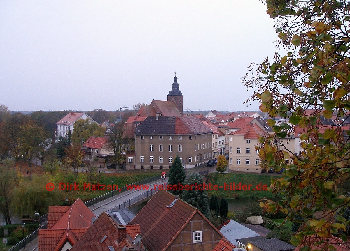 Blick ber Havelberg