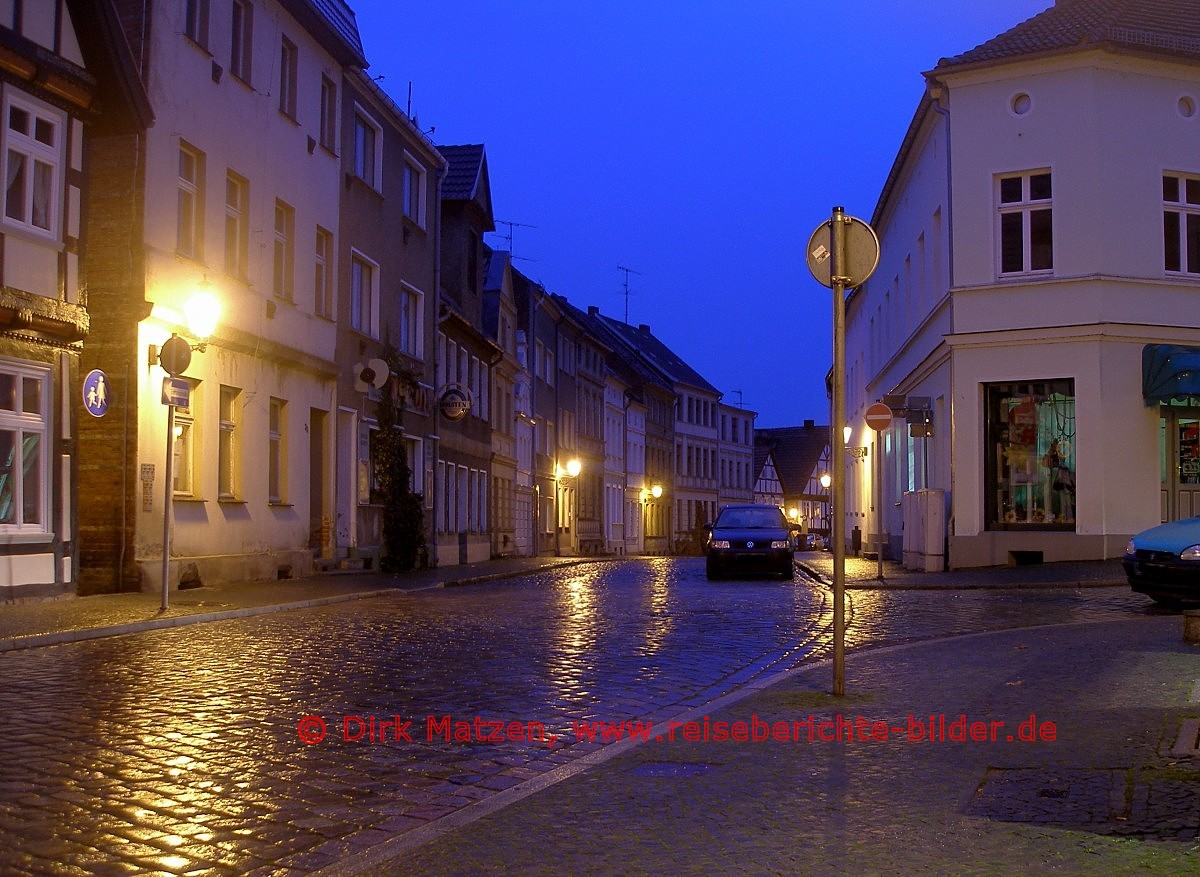 Havelberg Altstadt abends