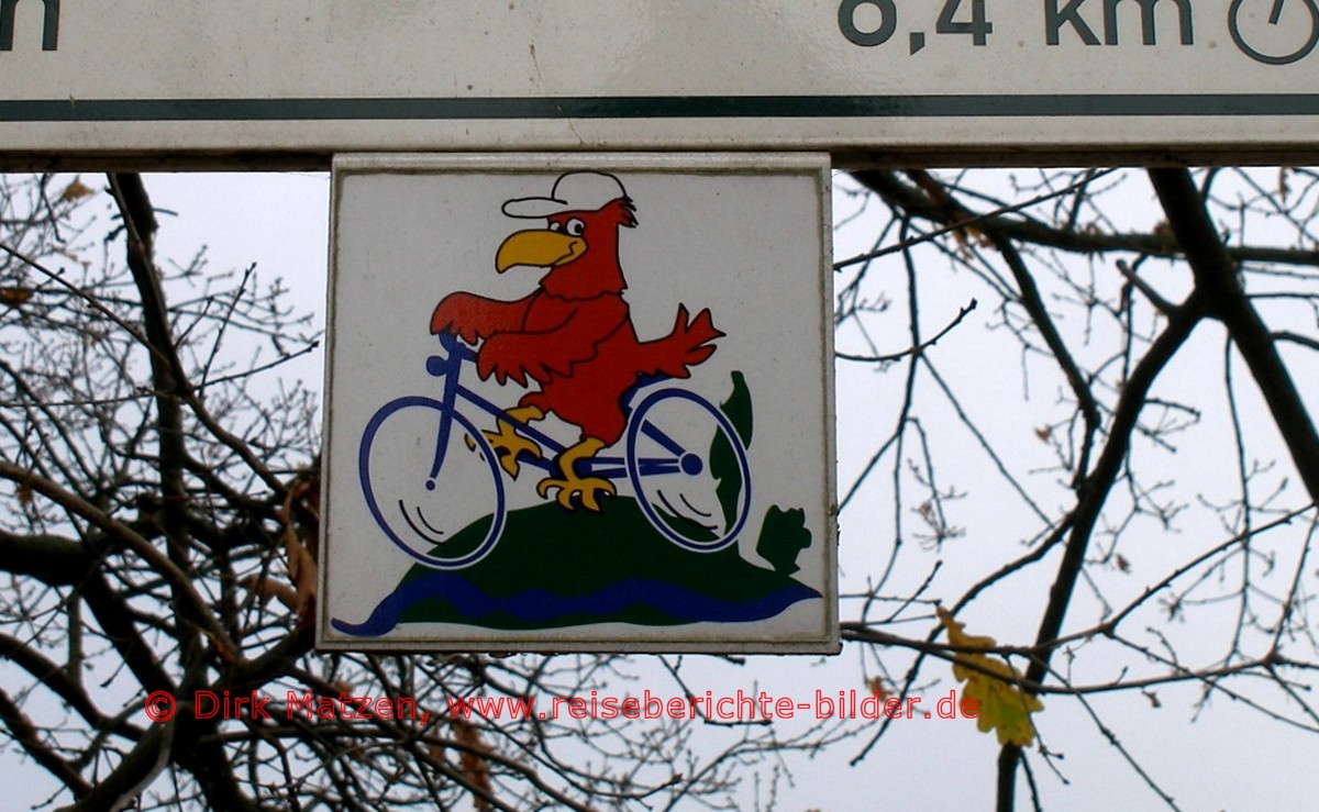 Schild Havelland-Radweg