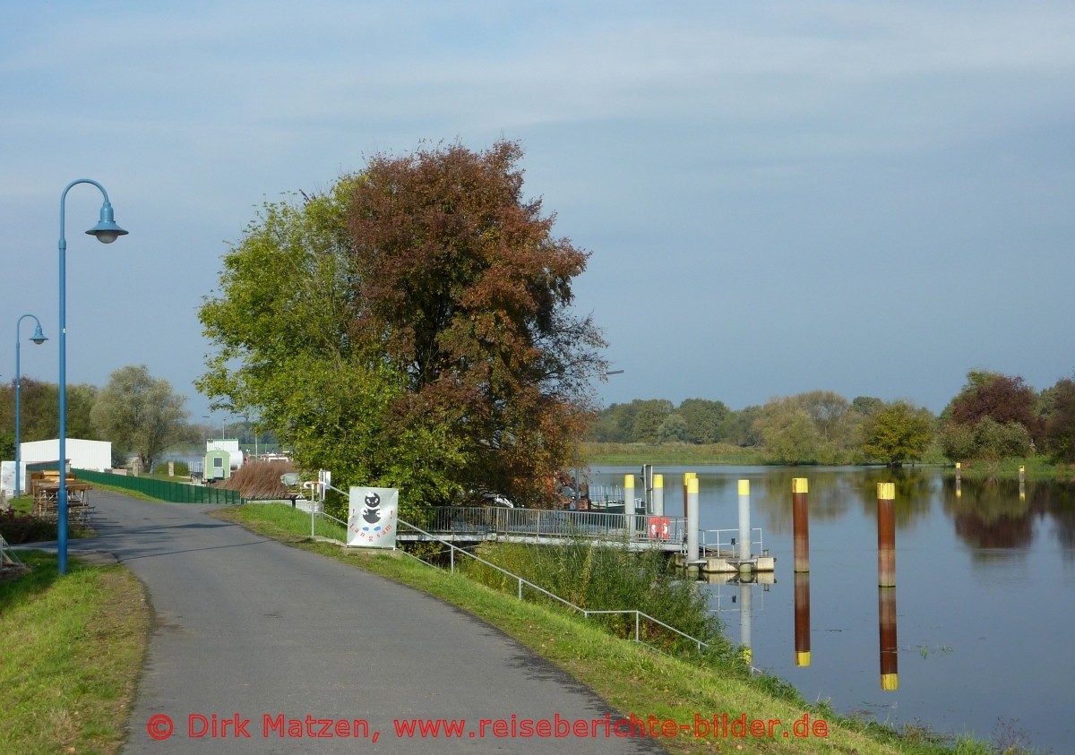 Oder-Neiße-Radweg, Kienitz Hafen