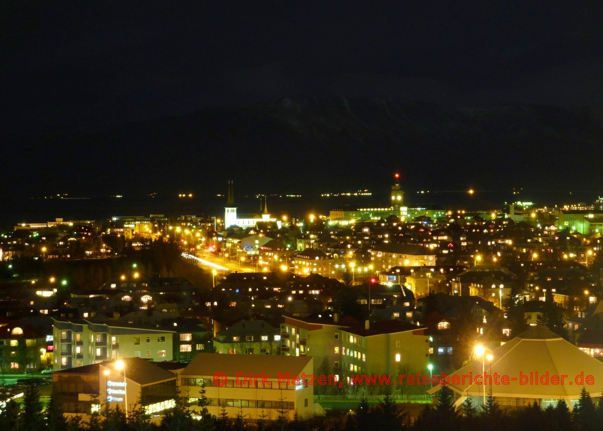 Reykjavik nachts