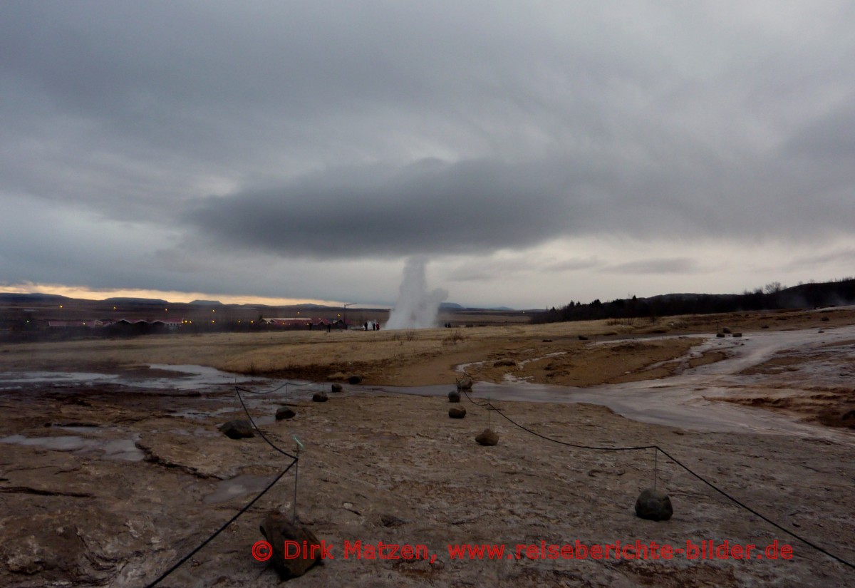 Golden Circle, Thermalfeld Haukadalur