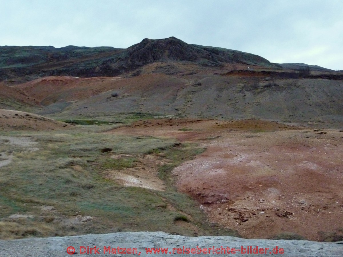 Golden Circle, Bunte Erde im Thermalfeld