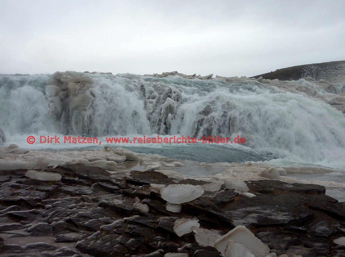 Golden Circle, Gullfoss-Plateau