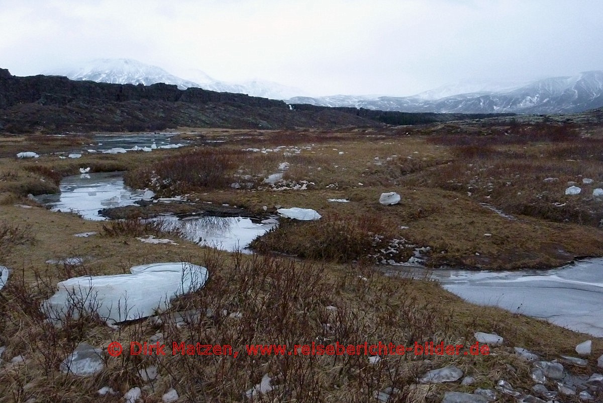 Golden Circle, ingvellir Eisbrocken