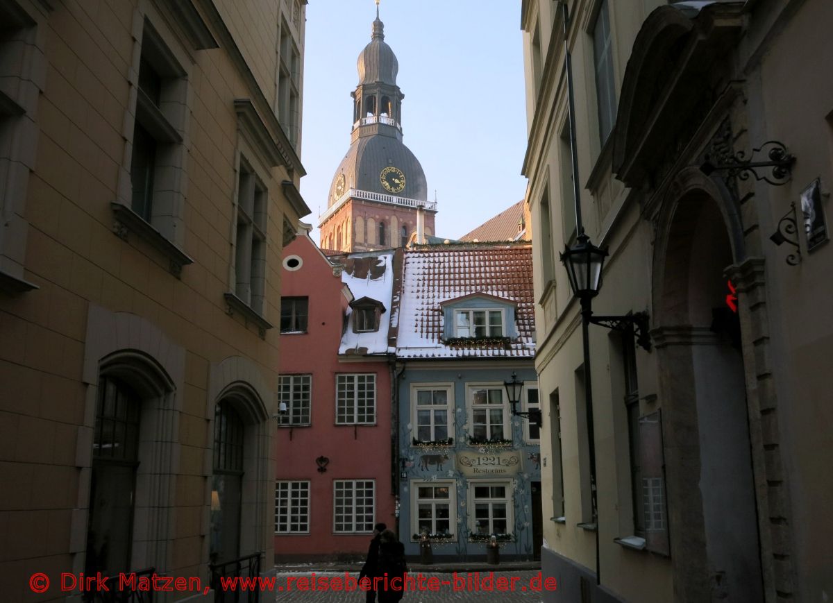 Riga, Blick zum Dom