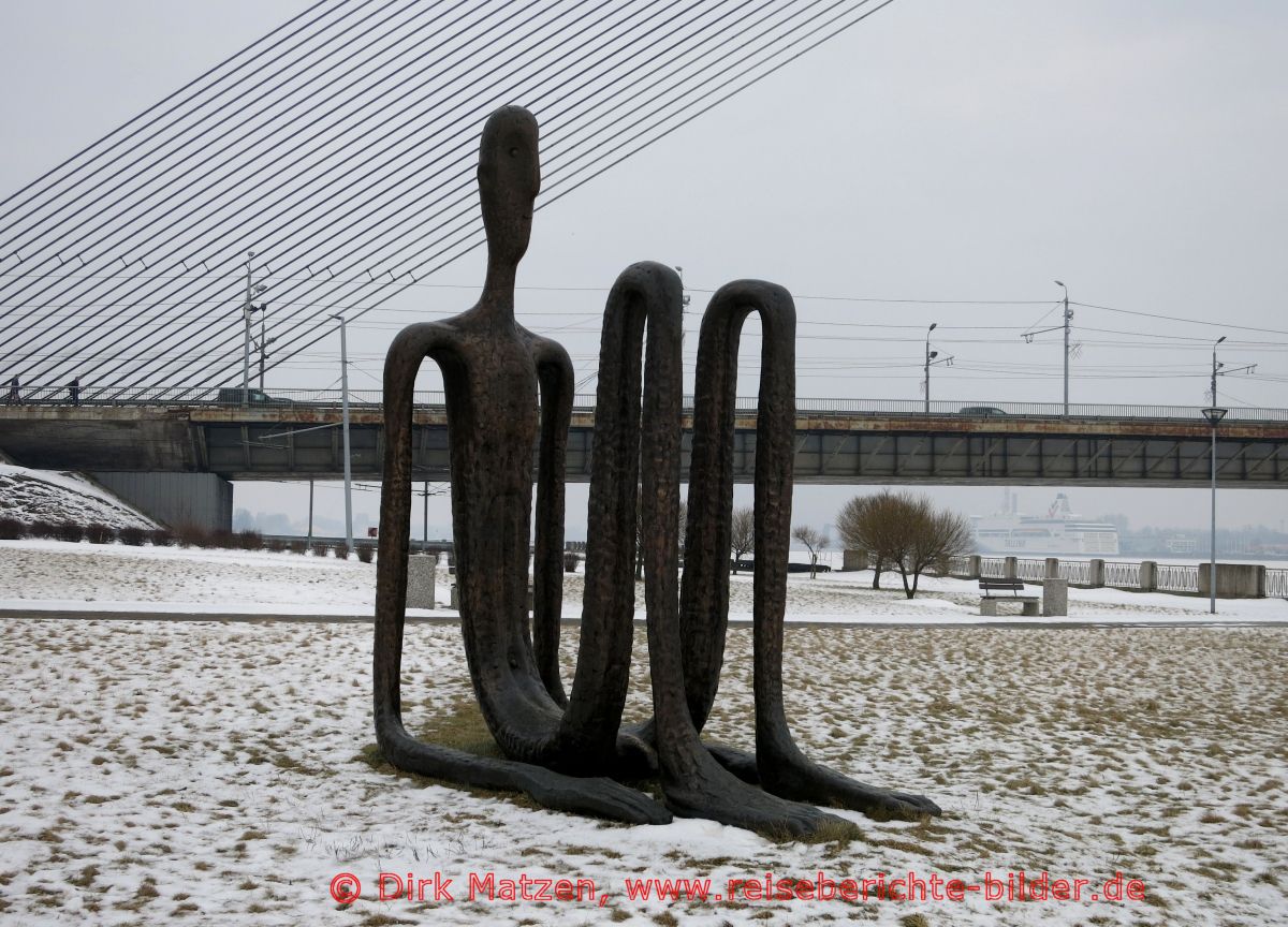 Riga, Denkmal in Kurzeme