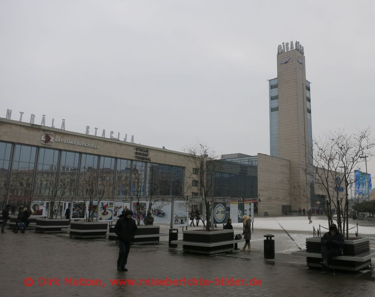 Riga, Zentraler Bahnhof