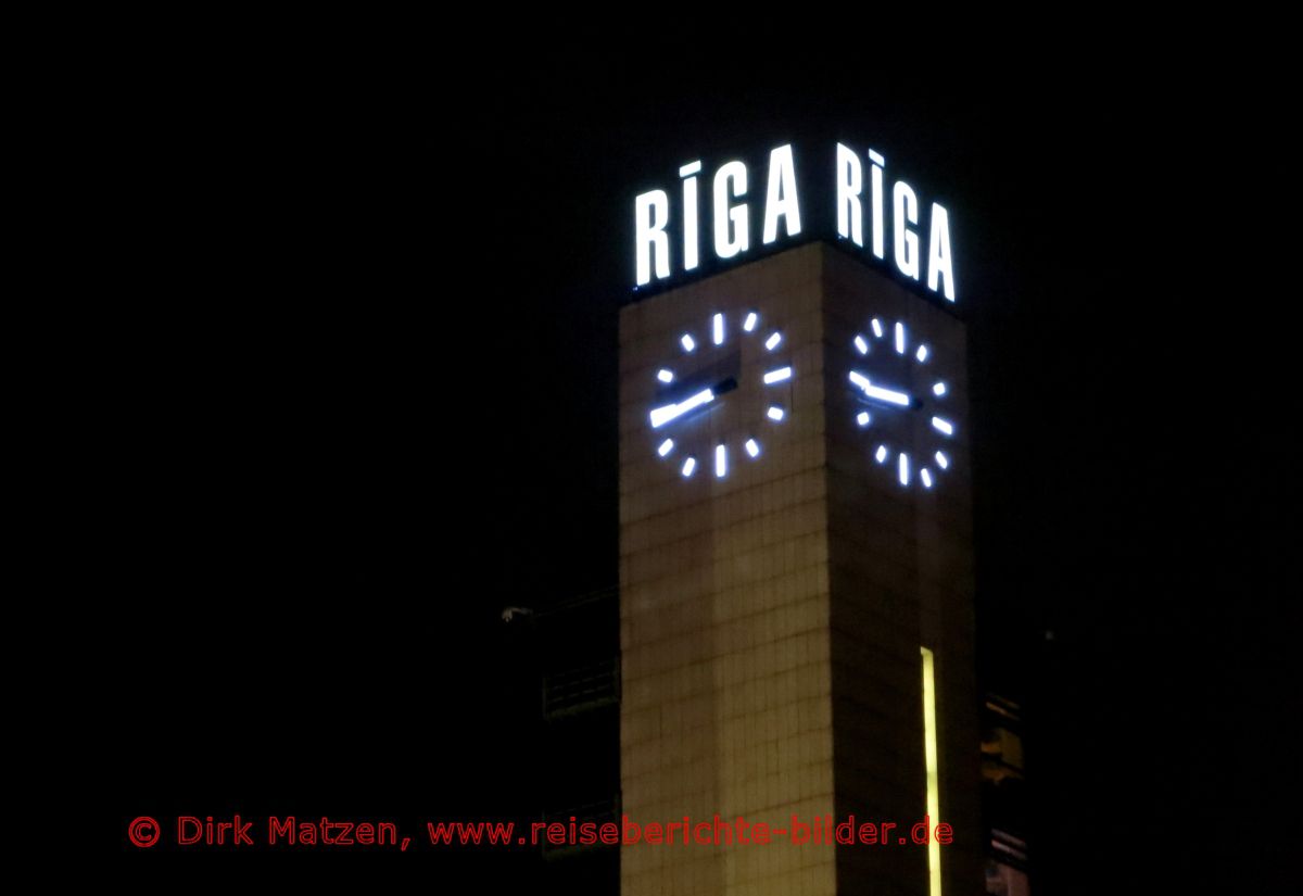 Riga, Bahnhofsturm