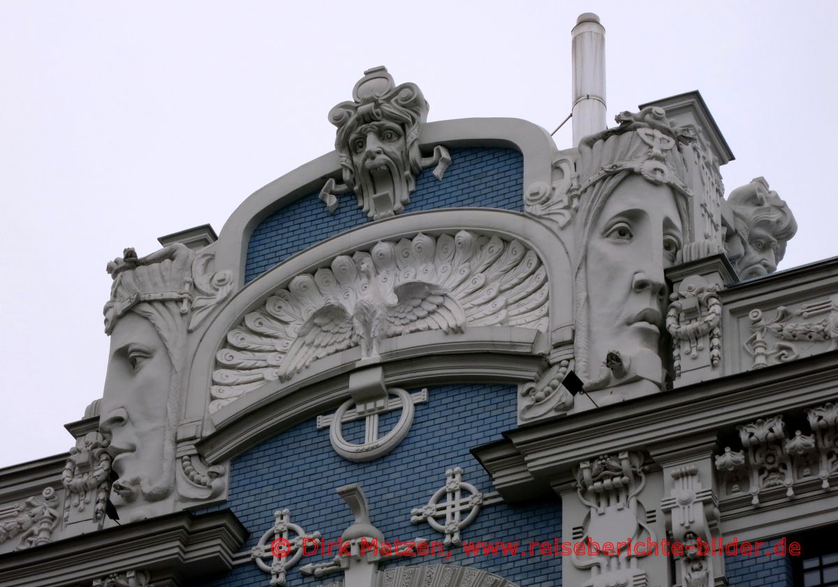 Riga, Jugendstil Details