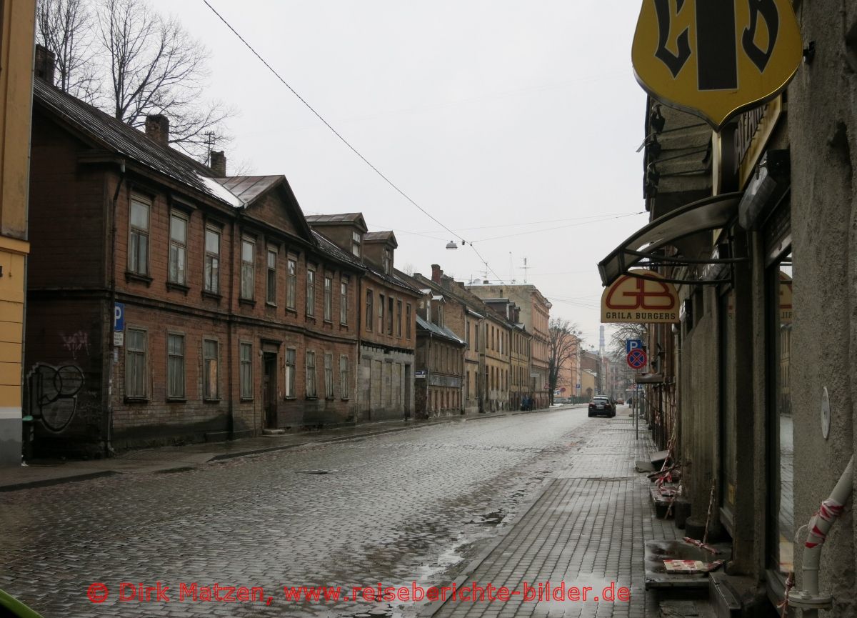 Riga, Holzhuser