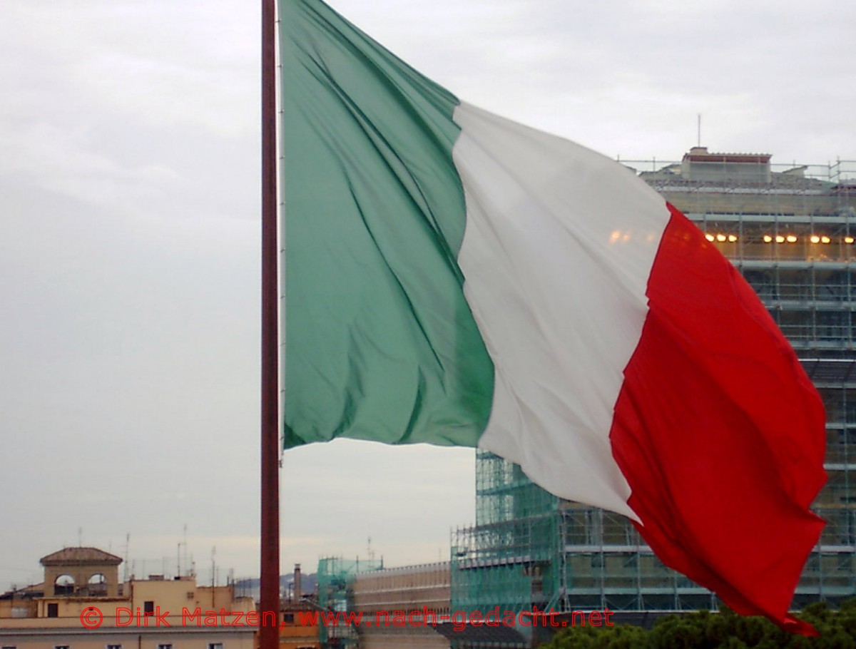Rom, Flagge Italiens