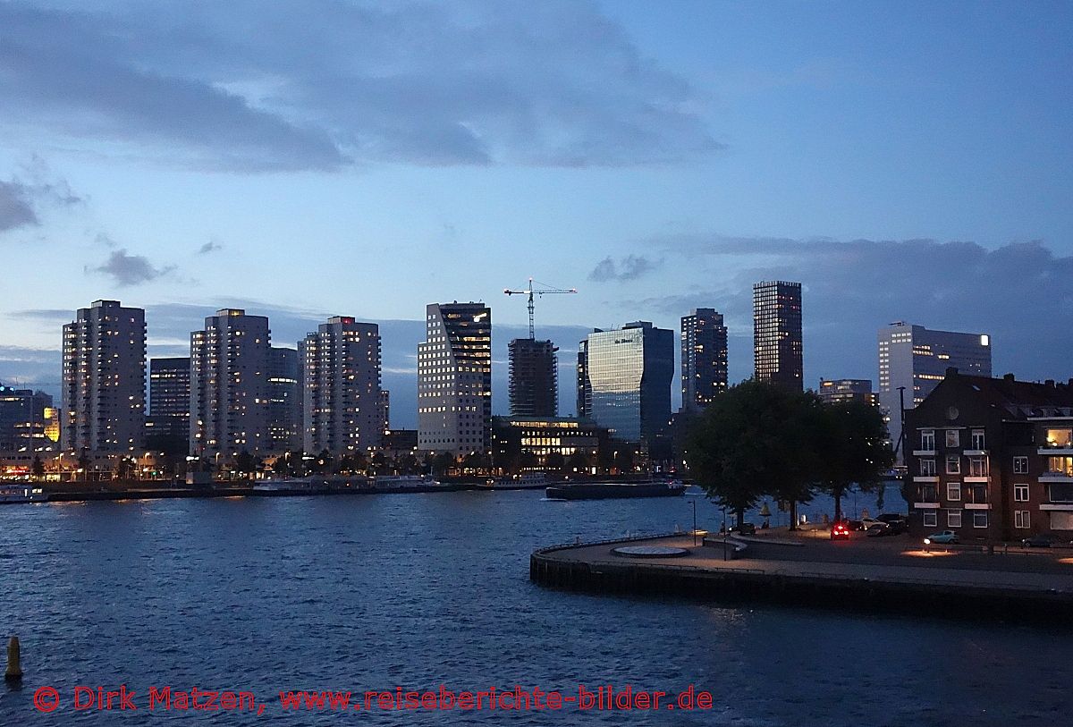 Rotterdam, Hochhuser im Stadtzentrum