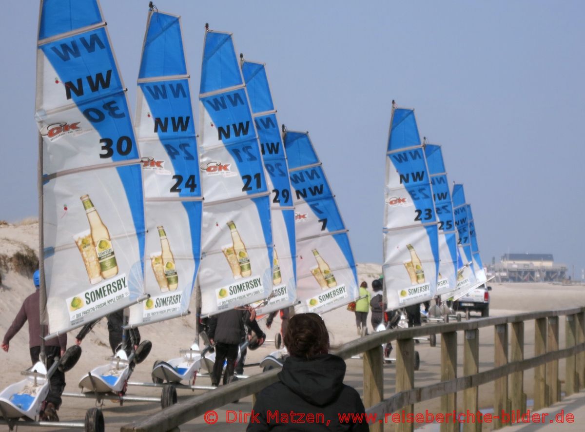St. Peter-Ording, Strandsegler