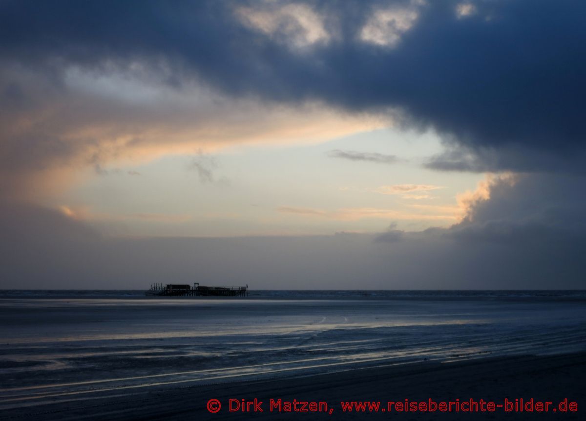 St. Peter-Ording, Sturm, Lichtstimmung