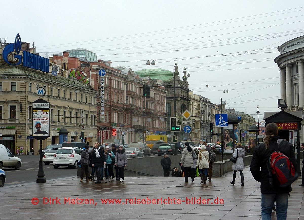 Sankt Petersburg, Newski Prospekt Unterfhrung